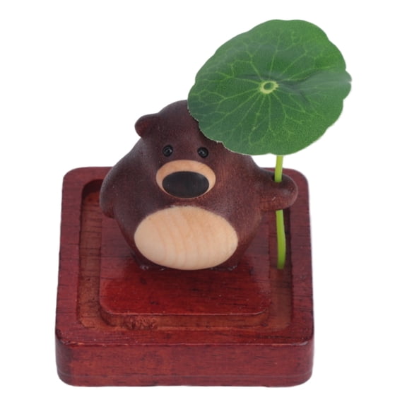 Bear Shaped Diffuser Air Freshener Wooden Essential Oil Diffuser,Aromatherapys Diffusers,Car Offices Home Decorations