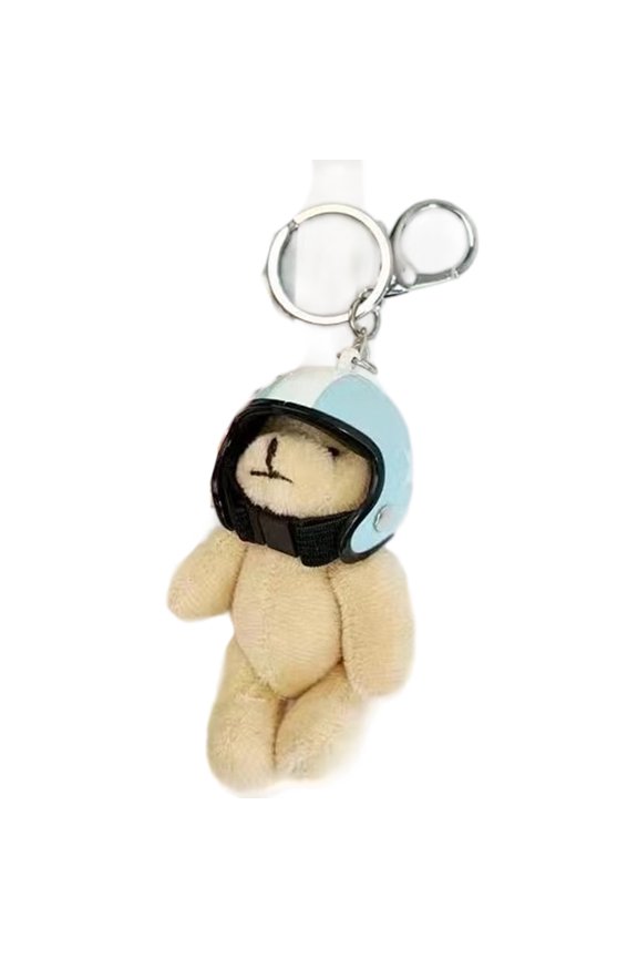 Bear Shaped Keyring Fashion Accessory Compact Backpack Decoration For Bags Electronics Cases