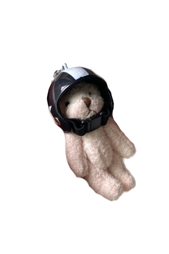 Bear Shaped Keyring Fashion Accessory Compact Backpack Decoration For Bags Electronics Cases