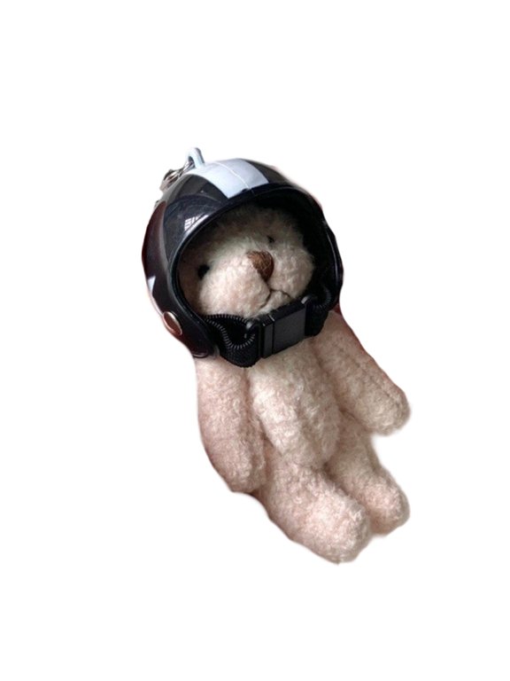 Bear Shaped Keyring Fashion Accessory Compact Backpack Decoration For Bags Electronics Cases