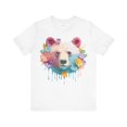 thumbnail image 1 of Bear Graphic Unisex 100 Cotton Short Sleeve Art Design Vintage T-Shirt 11, 1 of 16