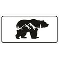 thumbnail image 1 of Bear Silhouette Photo License Plate, 1 of 1