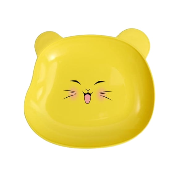 Bear Snack Plates, Cute Dinner Plates, Food Plates For Party And Kids, Cartoon Biscuit And Candy Plates Food Grade Standards