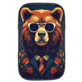 thumbnail image 1 of Bear Soft and Comfortable Furry Printed Armrest Cover Accessory - 12.5x8.2 Inch, 1 of 6