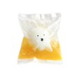 Bear Squeeze Fidget Toy, Yellow, 1.97 in Clear Pouch Style with White ...