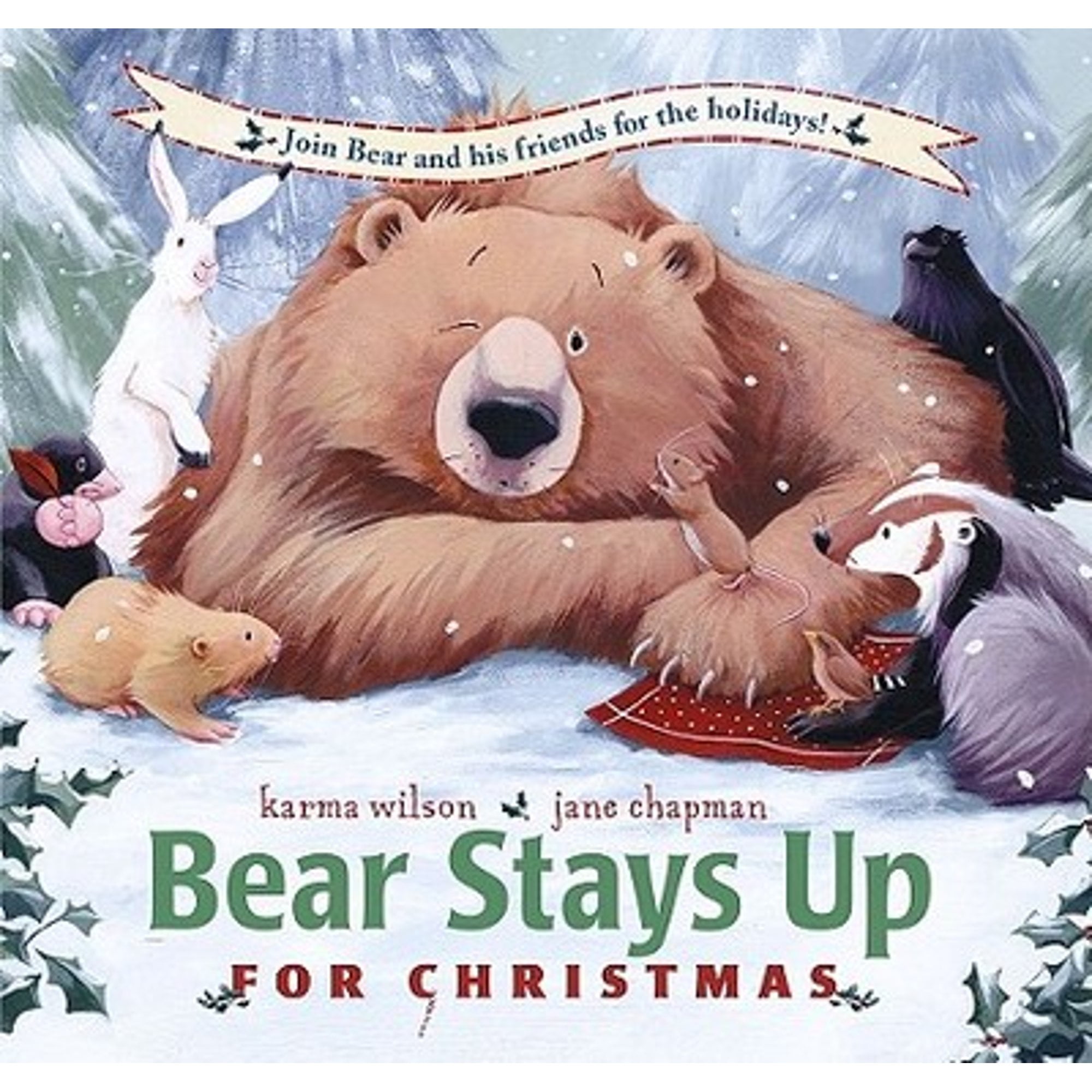 Pre-Owned Bear Stays Up for Christmas  Books Hardcover Karma Wilson