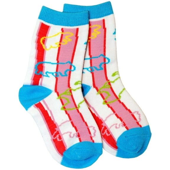Bear Stripe Kid's Socks - 9-2