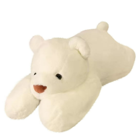 Bear Stuffed Animal Toy Large White - 23.6" Bear - Adorable Stuffed Animal