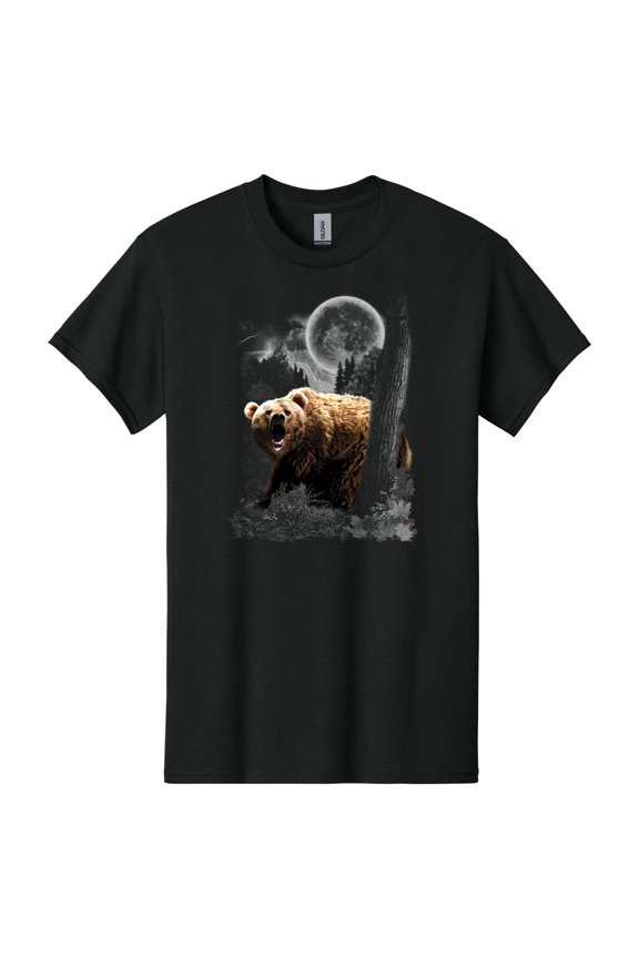 Bear T-Shirt, Bear Wilderness