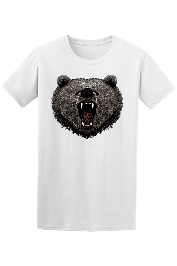 Bear T-Shirt Men -Image by Shutterstock, Male 3X-Large