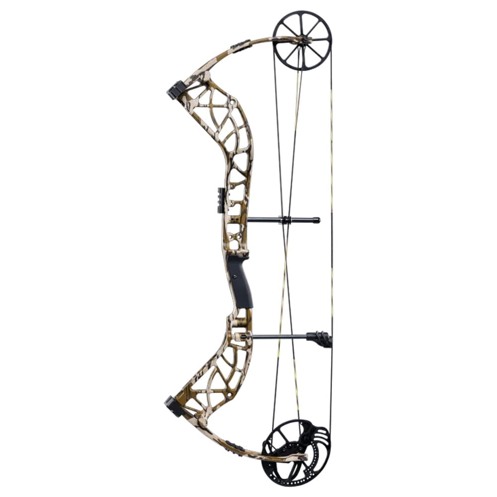 Bear THP Adapt 2 Compound Bow, 70 lb Draw, Mossy Oak Bottomland, 320 FPS, Adjustable 24-31" Draw Length, 80% Let-Off, KillerWave Dampeners (AV54A100B7R)