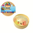 thumbnail image 1 of Bear Theme Mystery Dumpling Squishy Slow Rising Squeeze Stress Relief Dough Bun Soft Decompression Novelty Toy for Daily Entertainment Gift, 1 of 6