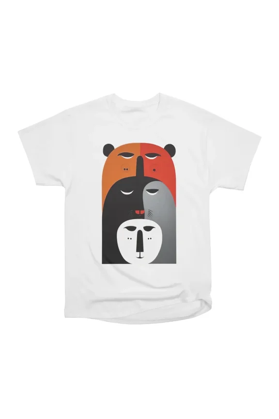 Bear Totem T-Shirt Tee Gift For Him Merch For Her Apparel For Friend