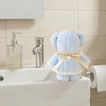 thumbnail image 1 of Bear Towel Gift Set - 12pc Velvet Animal Towels for Baby Showers, 1 of 6