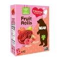 thumbnail image 1 of Bear Valentines Day Strawberry & Raspberry Fruit Rolls Variety Pack, 12 Pack (2 Rolls Per Pack)  Gluten Free, Vegan, and Non-GMO  Healthy School And Lunch Snacks For Kids And Adults, 1 of 9