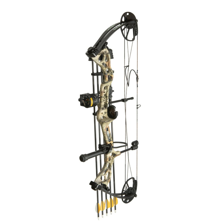 Bear Vast RTH Compound Bow with Accessory Kit, 20-30 Draw Length