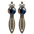 thumbnail image 1 of Bear Vintage Copper Crown-Shaped Bookmarks: Stainless Steel Reading Accessories for Book Lovers and Readers, 1 of 5