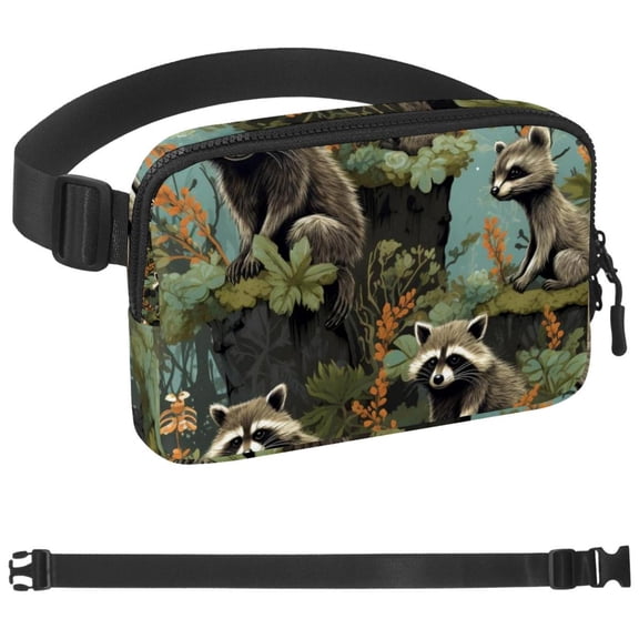 Bear Waist Pack for Running Fanny Pack for Women and Men Crossbody Belt Bag Bum Bag with Adjustable Strap for Sports