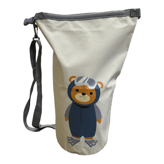 Bear Waterproof Dry Bag Backpack with Zip Pouch – 22"x15"x9"