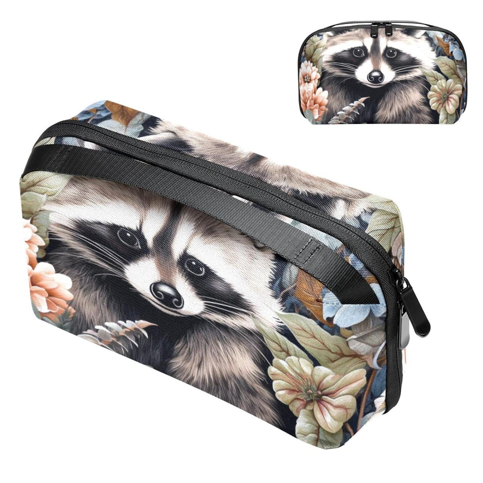 Bear Waterproof Oxford Cloth Hard Drive Case with Charger Pouch, PC