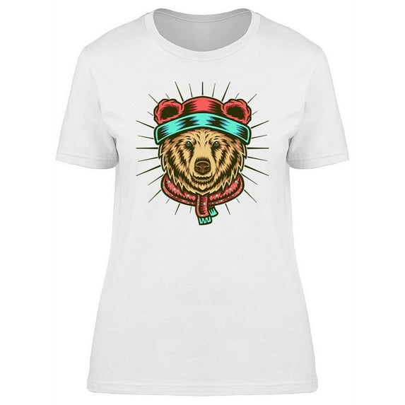 Bear Winter T-Shirt Women -Image by Shutterstock, Female Medium