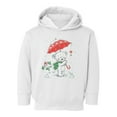 thumbnail image 1 of Bear With An Umbrella | Hoodie Toddler | Size White (Hoodie),4T (Toddler),Toddler, 1 of 4
