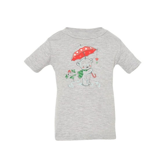 Bear With An Umbrella T-Shirt Infant -Image by Shutterstock, 18 Months