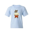 thumbnail image 1 of Bear With Clothing T-Shirt Juniors -Image by Shutterstock,  Large, 1 of 4
