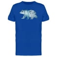 thumbnail image 1 of Bear With Forest Inside T-Shirt Men -Image by Shutterstock, Male Medium, 1 of 2