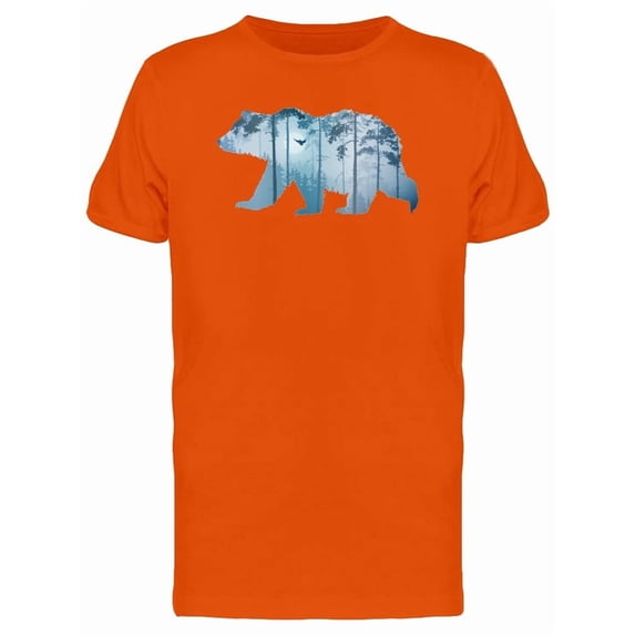 Bear With Forest Inside Tee Men's -Image by Shutterstock