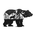 thumbnail image 1 of Bear & Wolf Sticker, 1 of 1