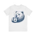 thumbnail image 1 of Bear and Coffee Shirt, Bear Graphic Novelty Unisex Tshirt, Funny Dad Shirt, 1 of 6