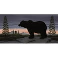 thumbnail image 1 of Bear at Dusk Poster Print by Kathy Jennings - 20 x 10 in., 1 of 1