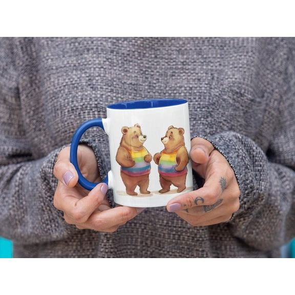 Bear h1ug Pride Mug Gay Bear Lover Gift 11oz, 15oz