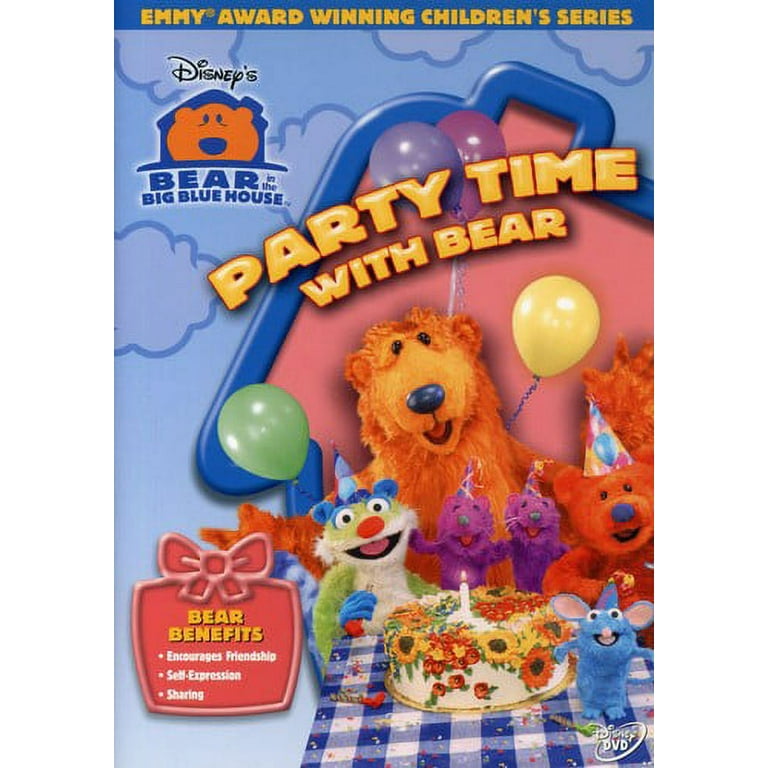 【中古】 Bear In The Big Blue House - Party Time With Bear Bear in the Big Blue House - Party Time With Bear (DVD, 2004
