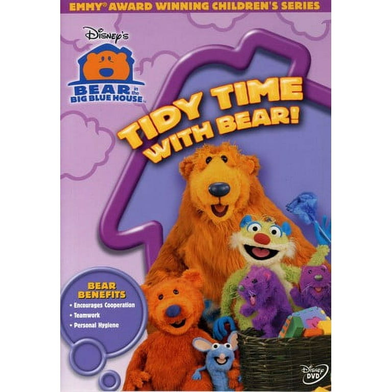 Bear in the Big Blue House: Tidy Time With Bear (DVD) - Walmart.com