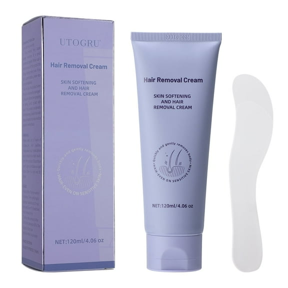 BearCris Hair Removal Cream, Painless Hair Removal Gel for Women & Men Applied To Armpits, Arms, Legs, And Full Body, Soothing Aloe, 3.53 oz