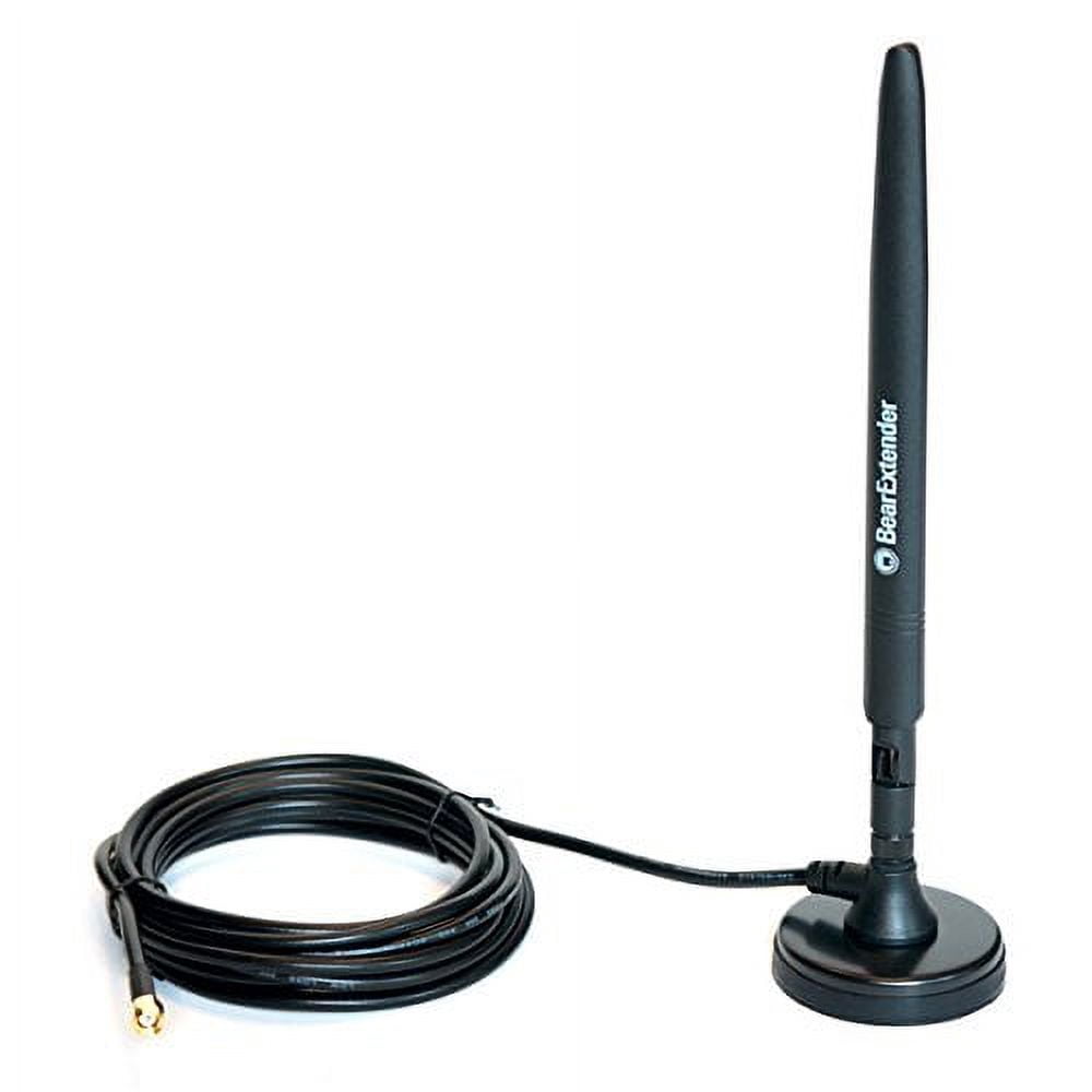 BearExtender Bearifi Heavy Duty 7 dBi Wi-Fi Antenna with RP-SMA Extension Cable & Magnet Base
