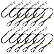 BearTOOLS Safety Lanyard, Screw Lock with Pin, Extended, Black
