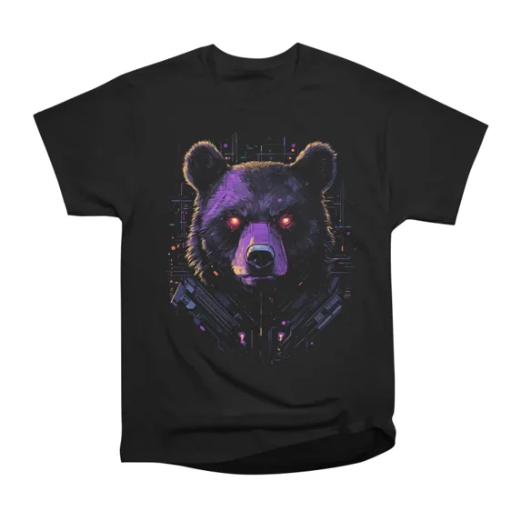 Bearbot T-Shirt Tee Gift For Him Merch For Her Apparel For Friend