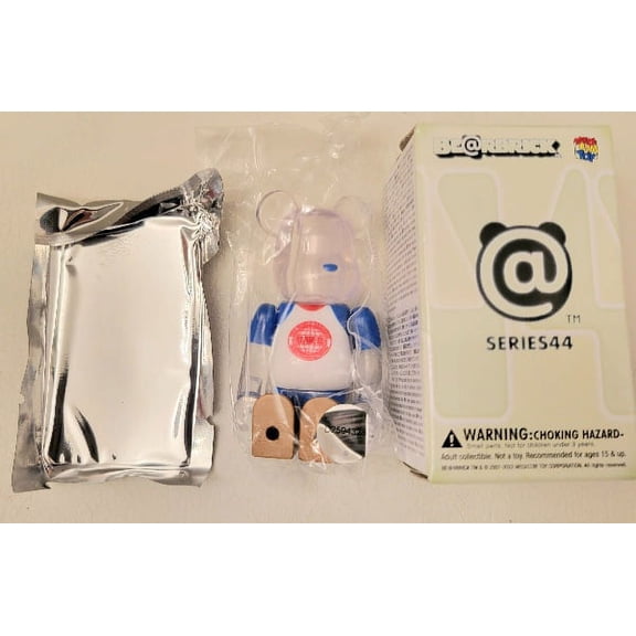 Bearbrick Bear brick 100% Series 44 Figure with Box - UWF Pro Wrestling