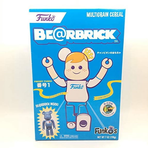 Bearbrick Designer Con DCON Cereal Box with 100% Toy Inside
