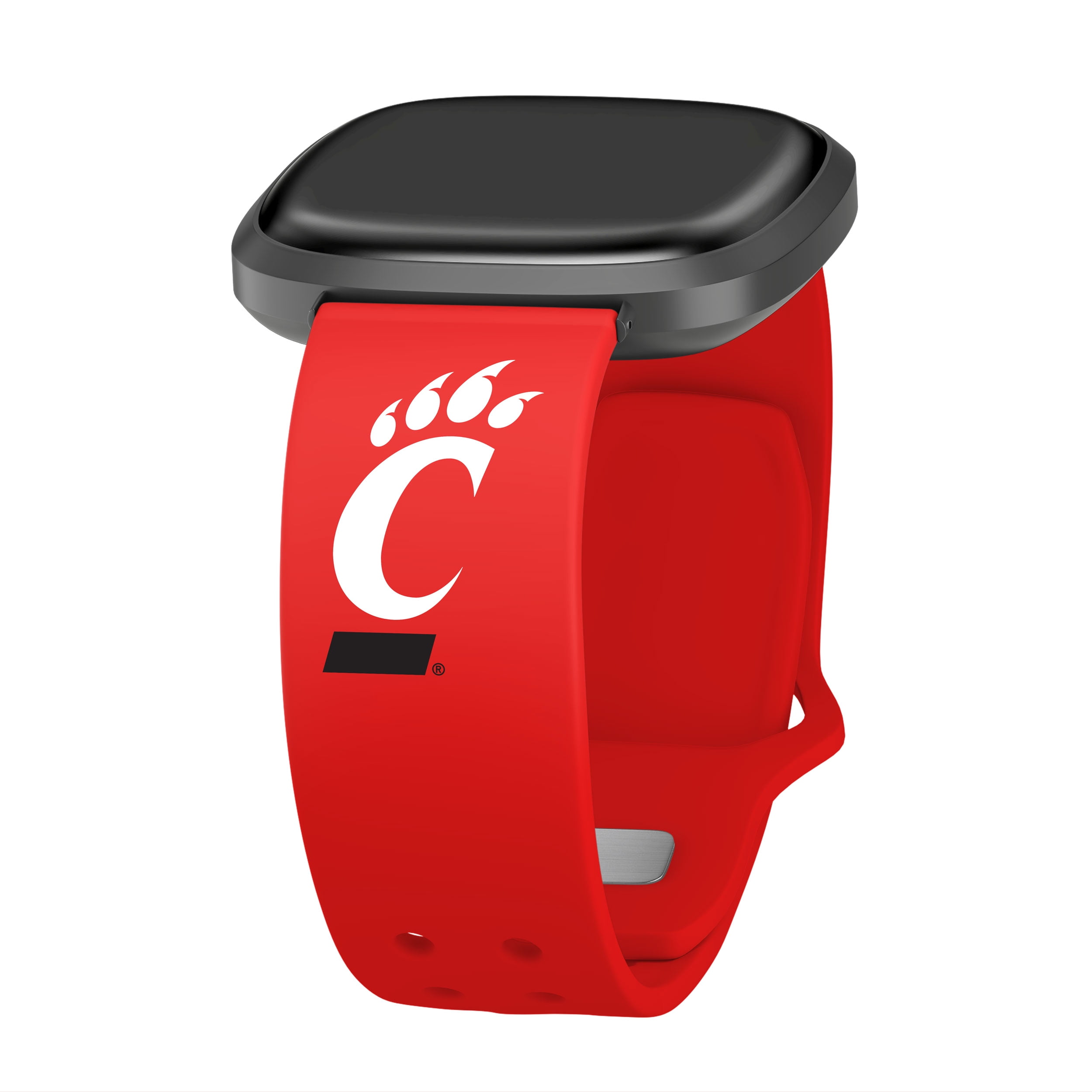 Bearcats HD Elite Edition Unisex Watch Band for FitBit Versa 3 & Sense (Short)