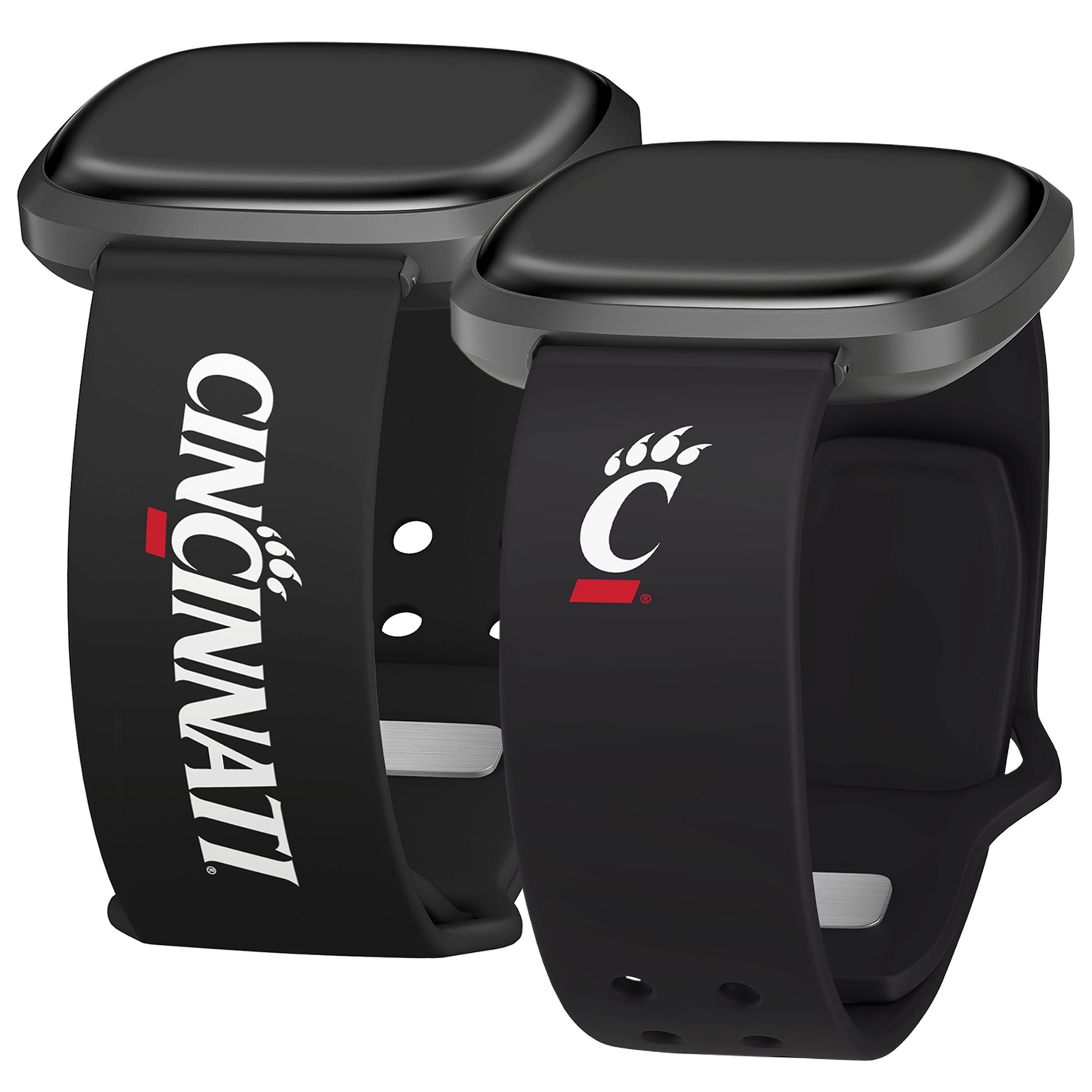 Bearcats HD Iconic Edition Unisex Watch Band for FitBit Versa 3 & Sense (Short)