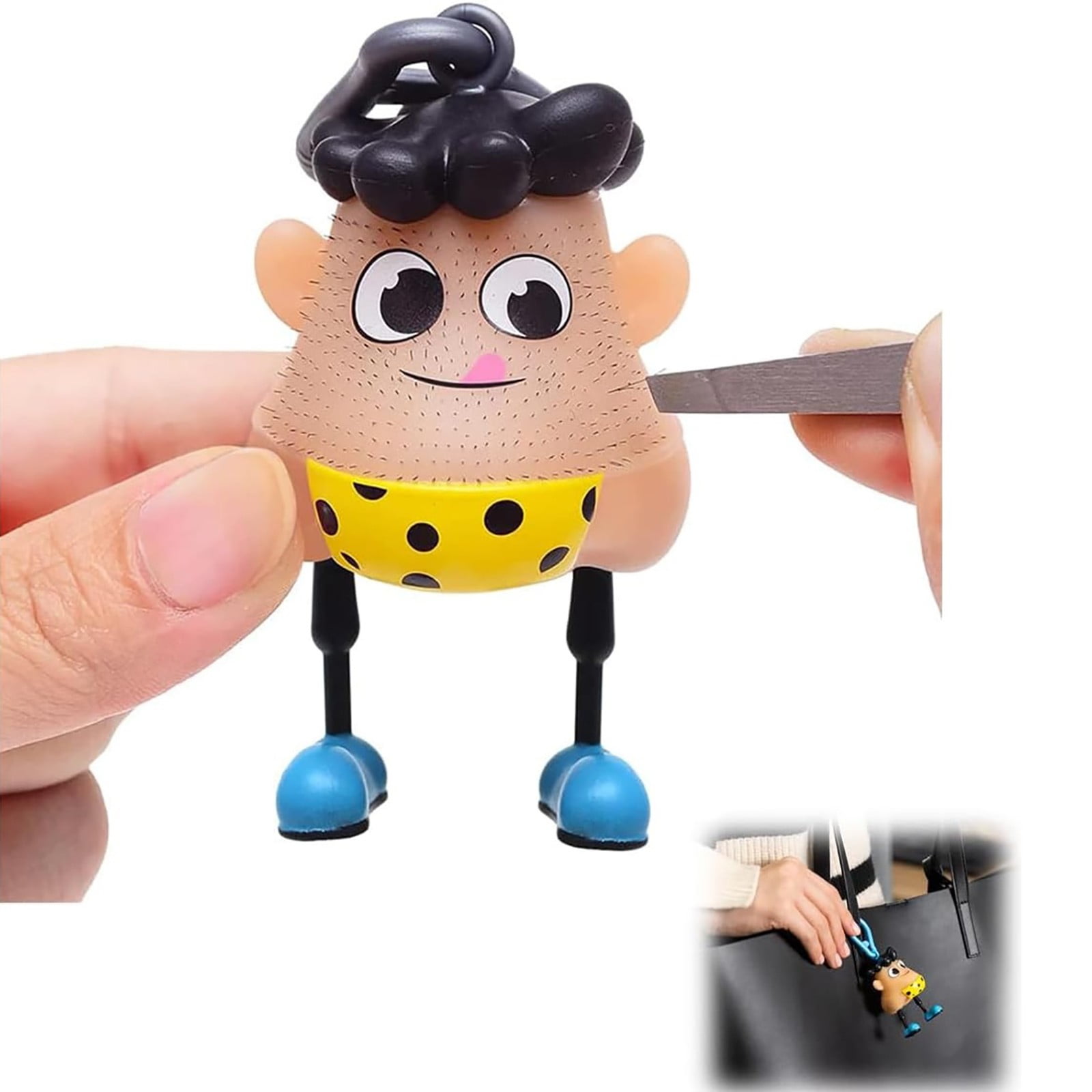 Beard And Blackhead Pulling Toys Tweezers Including Beard And Blackhead