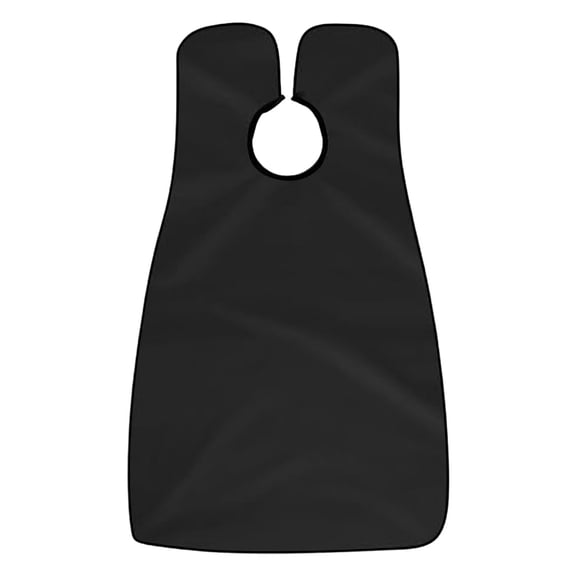 Beard Apron Rectangular Fabric Beard Smock Cape Trimming For Home Grooming