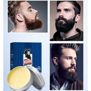 Beard Balm for Men | Sandalwood Scented Moisturizing & Nourishing Deep Conditioning Grooming Wax | Softening, Smoothing, Styling, Shine Enhancer – Repairs & Protects Facial Hair & Skin | 50g Jar