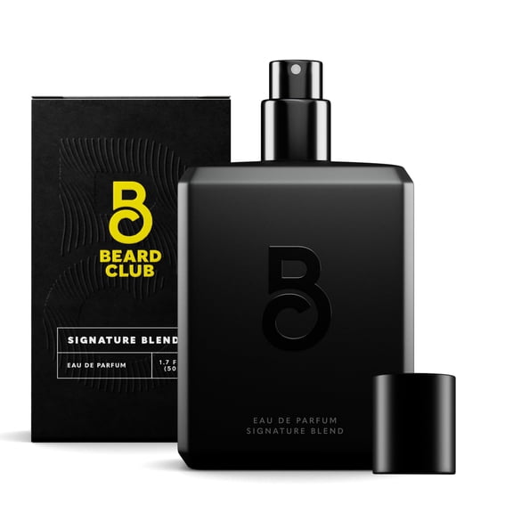 The Beard Club Signature Blend Eau de Parfum Spray for Men, Bergamot, Pineapple, Cedarwood & Vanilla, Warm Woody Long Lasting Fragrance, 1.7 fl oz