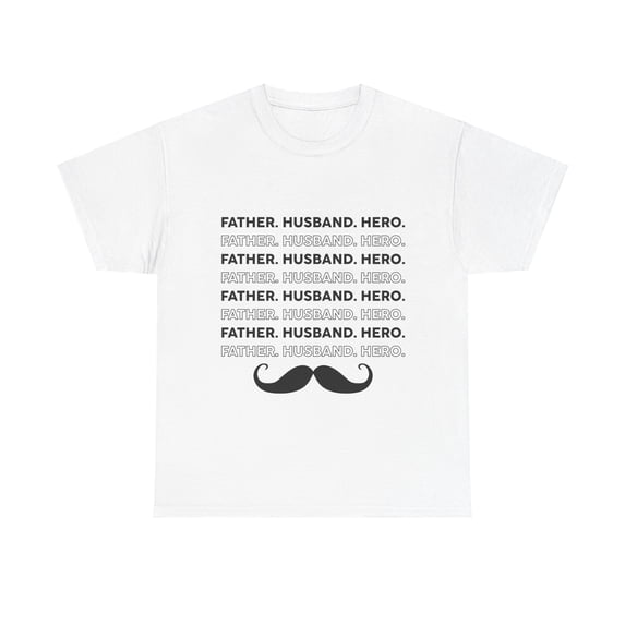 Beard Father, husband, hero T-Shirt great father's day gift ID-0513-CNZ9