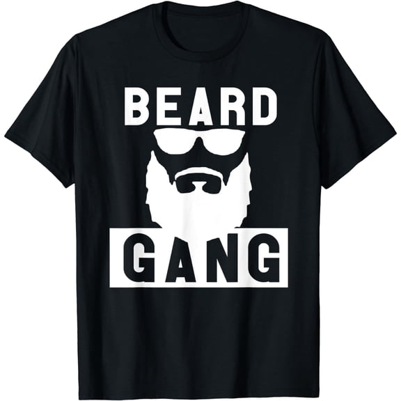 Beard Gang beard and mustache Men's T-shirt
